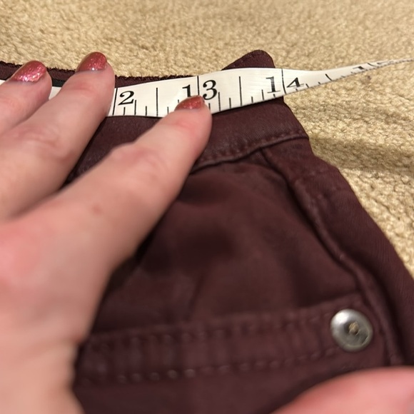 Coated Denim Joe’s Jeans High Rise Skinny Jeans - 28​​​ - Picture 8 of 12